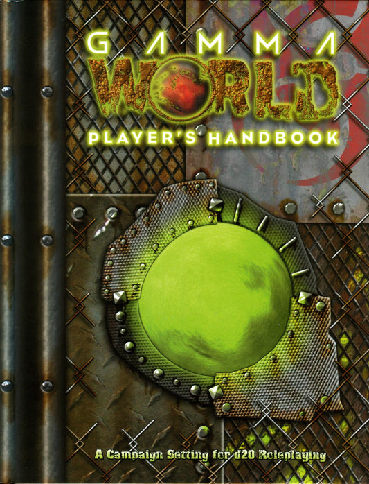 GAMMA WORLD - PLAYERS HANDBOOK - WW17250 - RPG RELIQUARY
