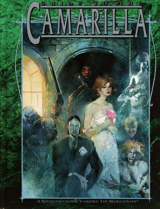 VAMPIRE: THE MASQUERADE - THE PLAYERS GUIDE TO THE CAMARILLA - WW2302 - RPG RELIQUARY