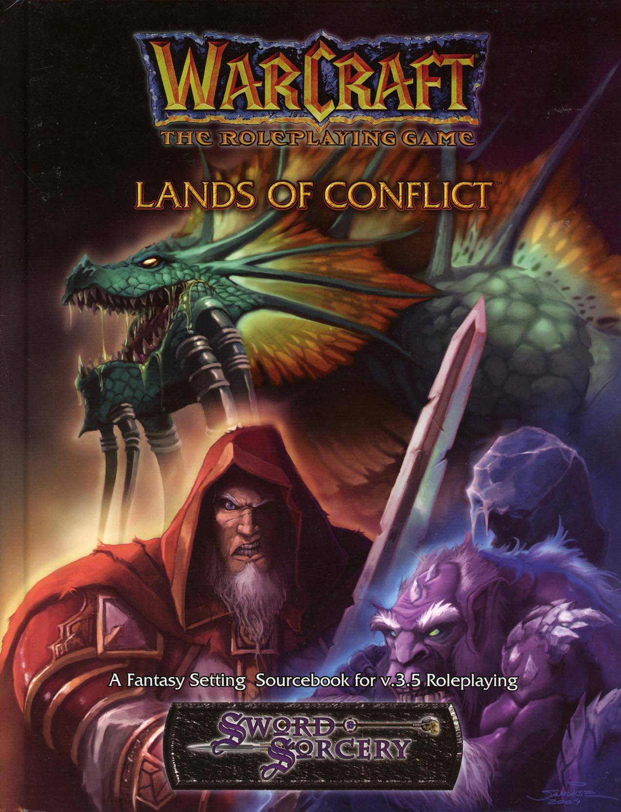 D20 - WARCRAFT: THE ROLEPLAYING GAME - LANDS OF CONFLICT - WW17204 - RPG RELIQUARY