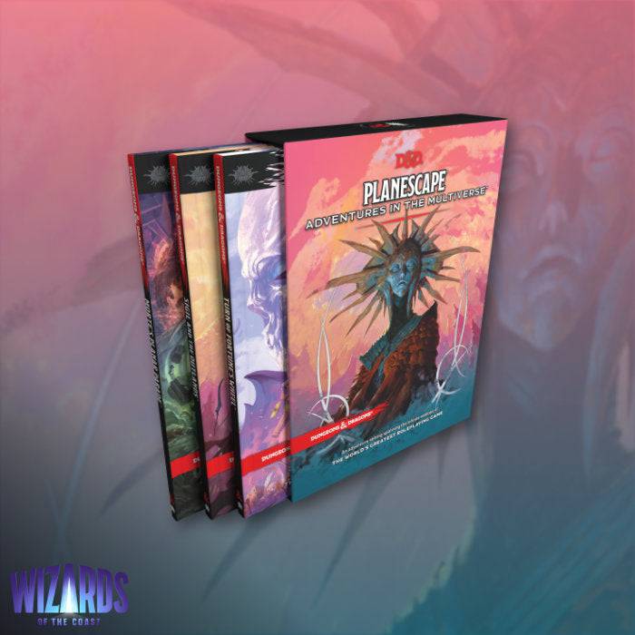 DUNGEONS & DRAGONS - PLANESCAPE - ADVENTURES IN THE MULTIVERSE - D24370000 - RPG RELIQUARY