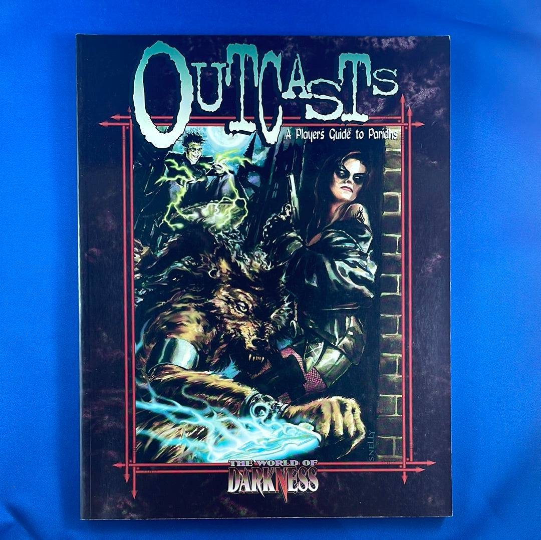 WORLD OF DARKNESS - OUTCASTS: A PLAYERS GUIDE TO PARIAHS - WW3065 WHITE WOLF - RPG RELIQUARY