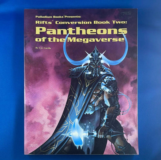 RIFTS - CONVERSION BOOK 2 - PANTHEONS OF THE MEGAVERSE - 811 PALLADIUM BOOKS - RPG RELIQUARY