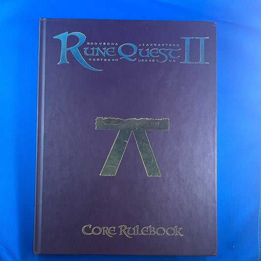 RUNEQUEST II - CORE RULEBOOK - LEATHERBOUND - MGP8170 MONGOOSE PUBLISHING - RPG RELIQUARY