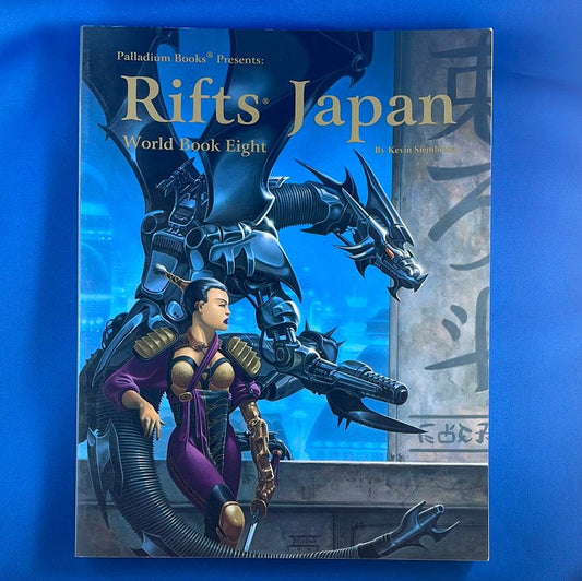 RIFTS - WORLD BOOK 8 - JAPAN - 818 PALLADIUM BOOKS - RPG RELIQUARY