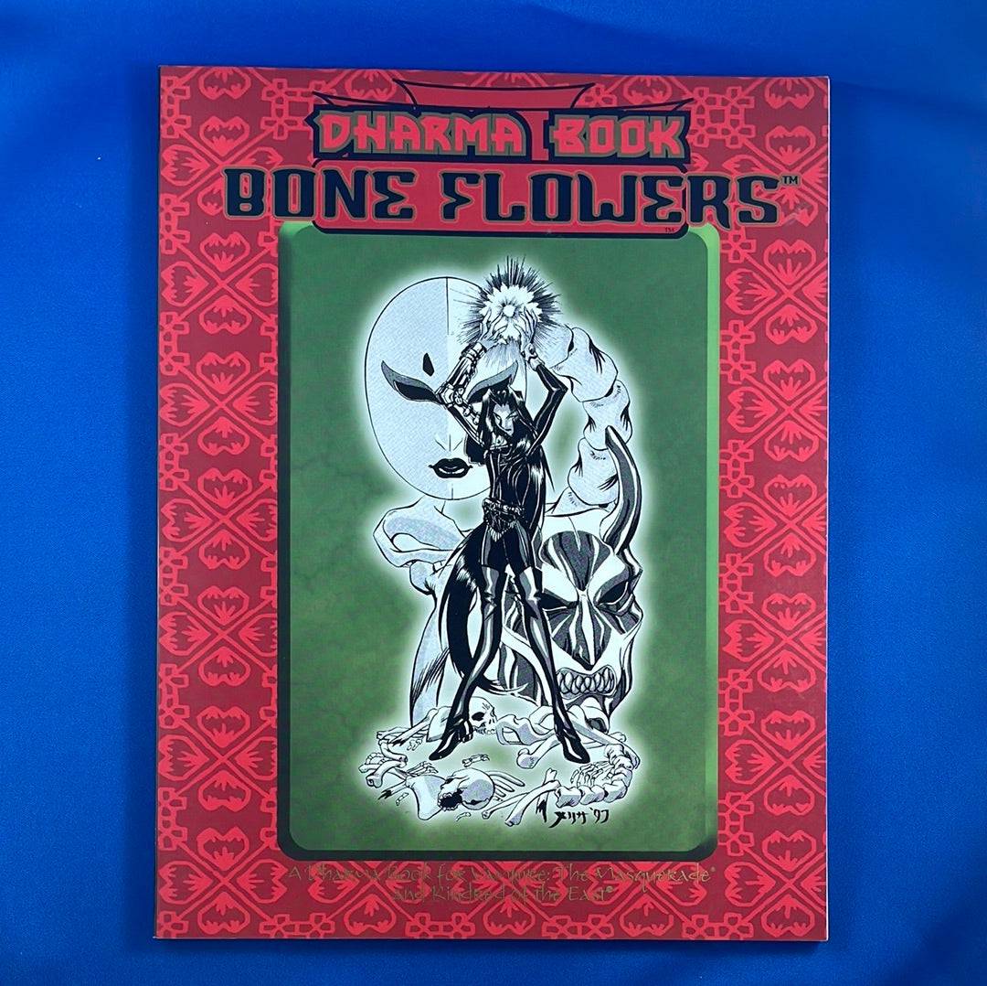 VAMPIRE THE MASQUERADE - BONE FLOWERS DHARMA BOOK - WW2905 WHITE WOLF - RPG RELIQUARY