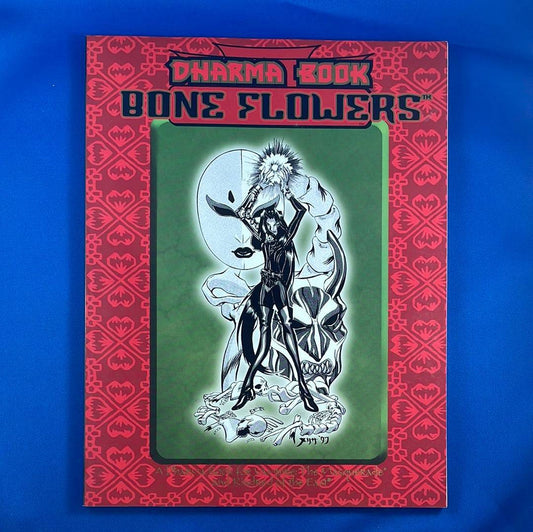 VAMPIRE THE MASQUERADE - BONE FLOWERS DHARMA BOOK - WW2905 WHITE WOLF - RPG RELIQUARY