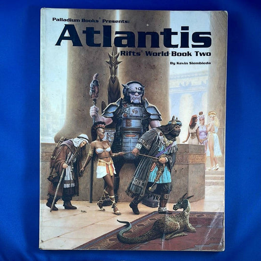 RIFTS - WORLD BOOK 2 - ATLANTIS - 804 PALLADIUM BOOKS - RPG RELIQUARY