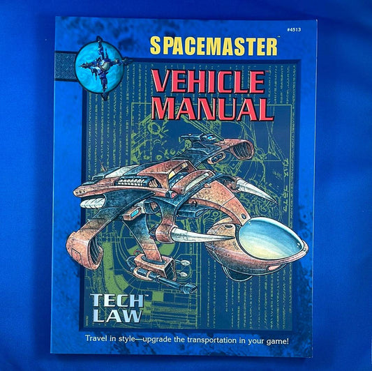 SPACEMASTER - VEHICLE MANUAL - 4513 - RPG RELIQUARY