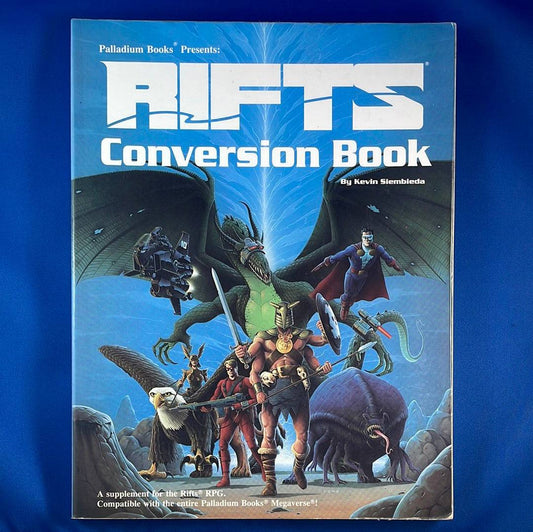RIFTS - CONVERSION BOOK - 803 PALLADIUM BOOKS - RPG RELIQUARY