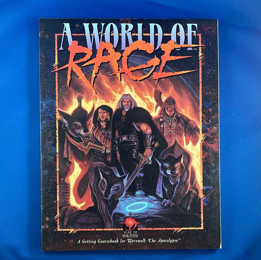 WEREWOLF THE APOCALYPSE - WORLD OF RAGE - WW3213 WHITE WOLF - RPG RELIQUARY