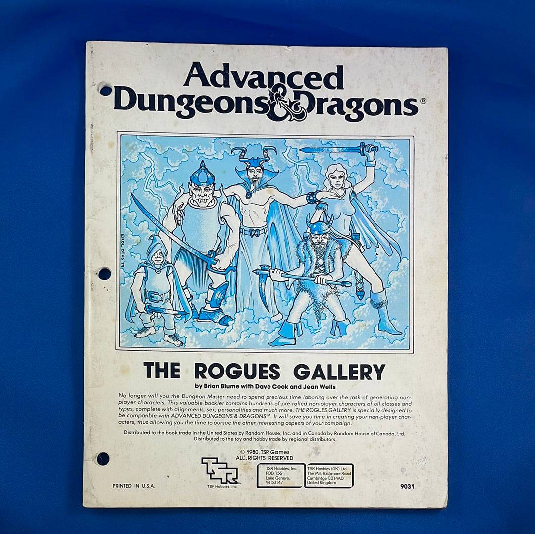 DUNGEONS & DRAGONS - THE ROGUES GALLERY - 9031 | RPG RELIQUARY