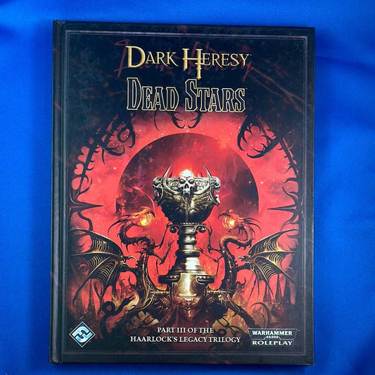DARK HERESY - DEAD STARS - PART III OF THE HARLOCK'S LEGACY - DH09 FANTASY FLIGHT GAMES - RPG RELIQUARY