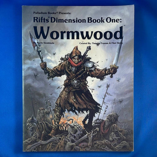 RIFTS - DIMENSION BOOK 1 - WORMWOOD - 809 PALLADIUM BOOKS - RPG RELIQUARY