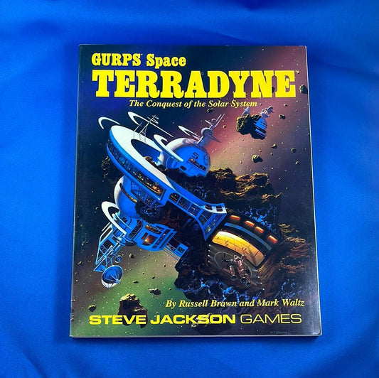 GURPS - SPACE TERRADYNE THE CONQUEST OF THE SOLAR SYSTEM - SJG01695 - 6039 STEVE JACKSON GAMES - - RPG RELIQUARY