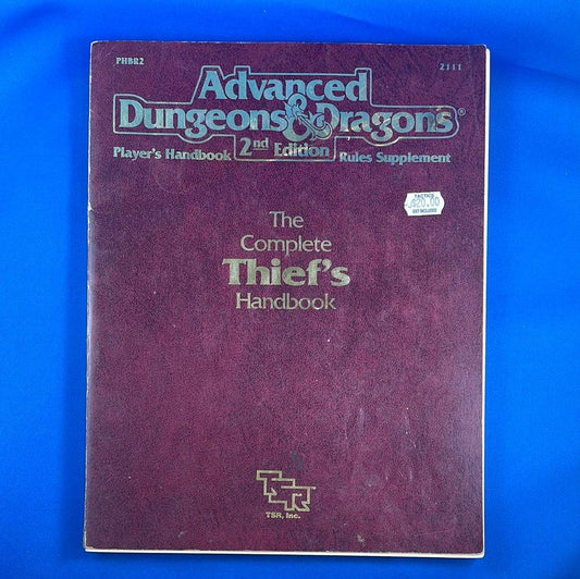 DUNGEONS & DRAGONS - THE COMPLETE THIEF'S HANDBOOK - 2111 - RPG RELIQUARY