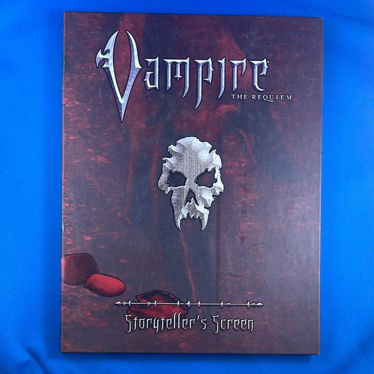 VAMPIRE THE REQUIEM - VAMPIRE STORYTELLERS SCREEN - WW WHITE WOLF - RPG RELIQUARY