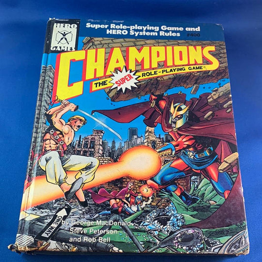 CHAMPIONS - THE SUPER ROLEPLAYING GAME - 400 - RPG RELIQUARY