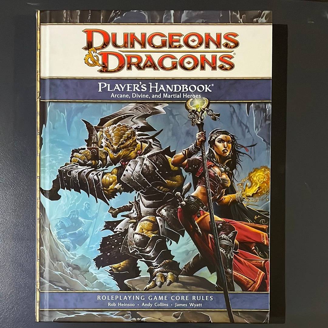 DUNGEONS & DRAGONS - PLAYERS HANDBOOK - CORE BOOK - 21736 4TH EDITION - RPG RELIQUARY