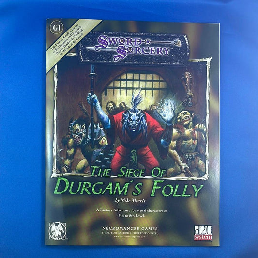 D20 - SWORD & SORCERY - THE SIEGE OF DURGAMS FOLLY - WW8370 - RPG RELIQUARY