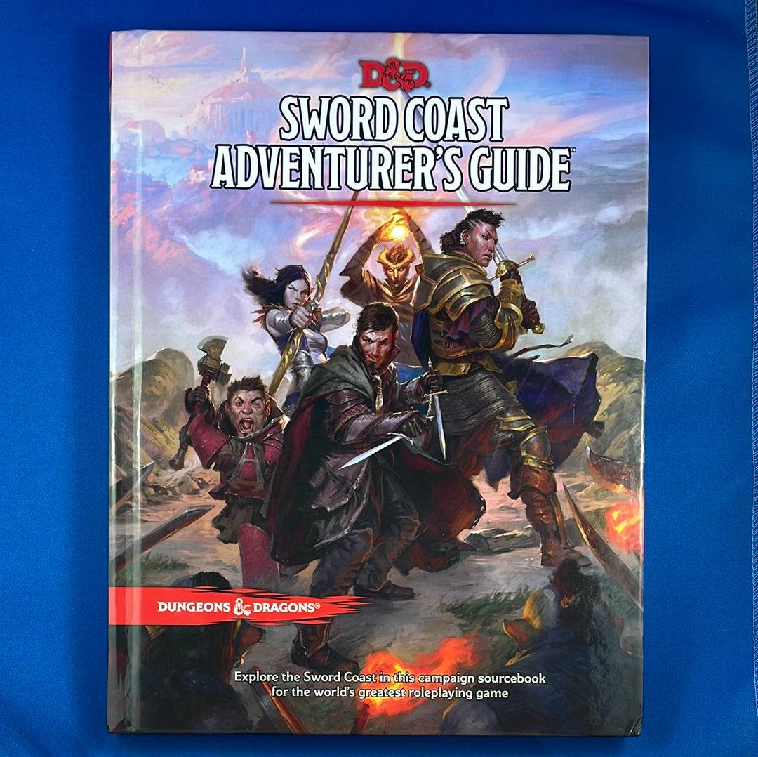 DUNGEONS & DRAGONS - FORGOTTEN REALMS:  - SWORD COAST ADVENTURE GUIDE - B24380000 - RPG RELIQUARY