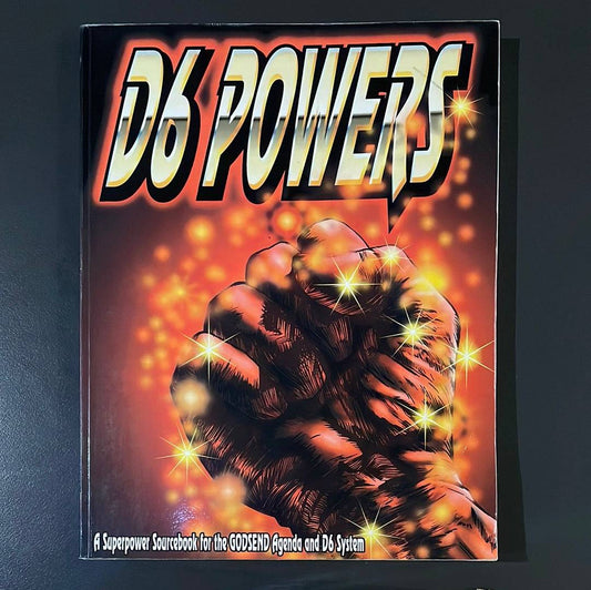 D6 POWERS - SUPERHERO SOURCEBOOK - KHP005 KHEPERA PUBLISHING - RPG RELIQUARY