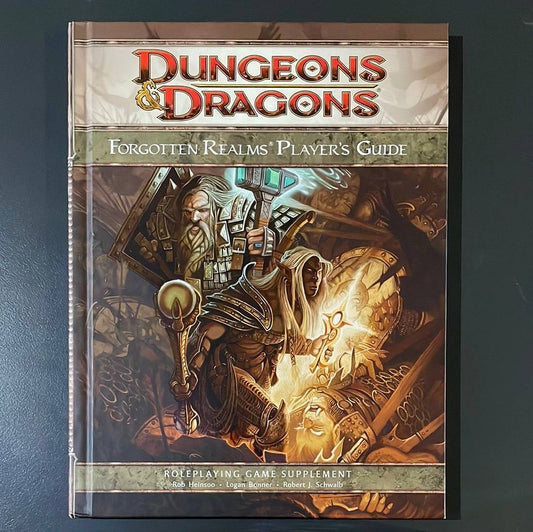 DUNGEONS & DRAGONS - FORGOTTEN REALMS - PLAYERS GUIDE - 21858 4TH EDITION - RPG RELIQUARY