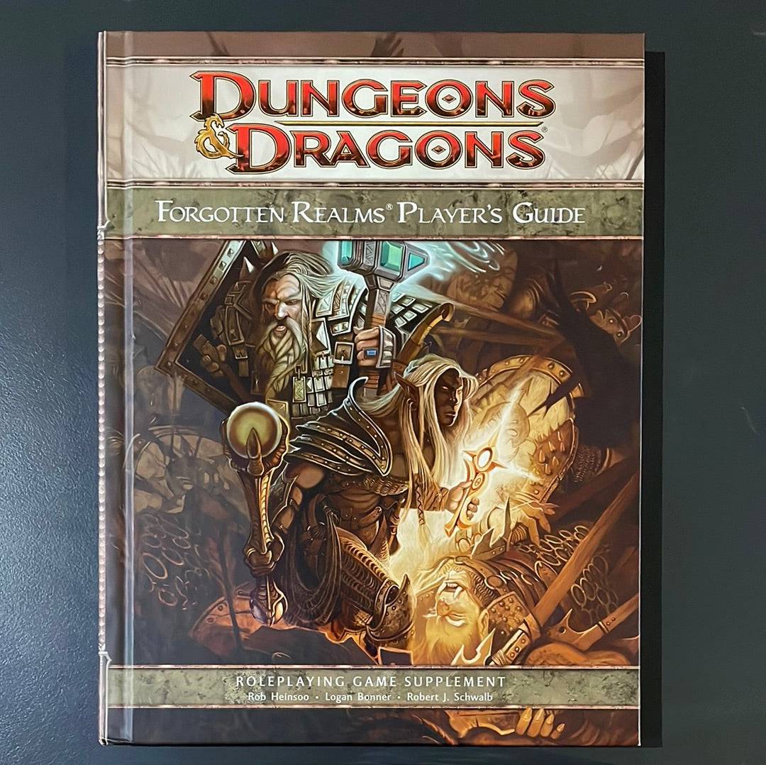 DUNGEONS & DRAGONS - FORGOTTEN REALMS:  - PLAYERS GUIDE - 21858 4TH EDITION - RPG RELIQUARY