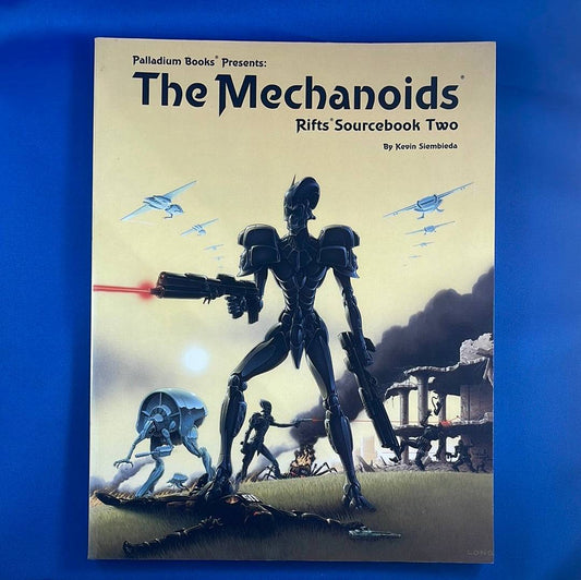 RIFTS - SOURCEBOOK 2 - THE MECHANOIDS - 805 PALLADIUM BOOKS - RPG RELIQUARY
