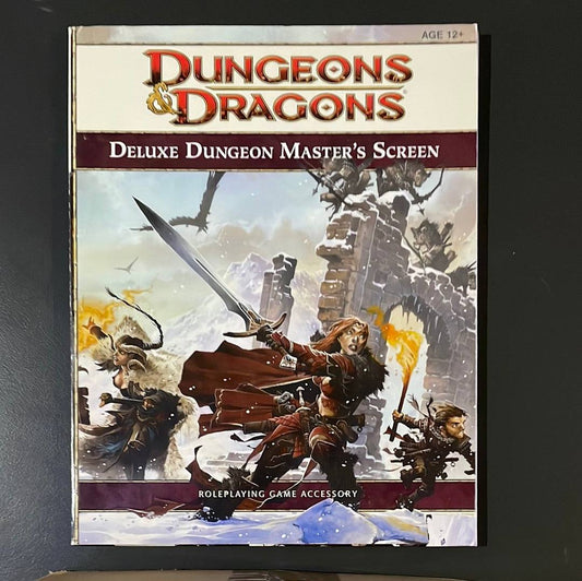 DUNGEONS & DRAGONS - DUNGEON MASTERS SCREEN - DELUXE - 28059 4TH EDITION - RPG RELIQUARY