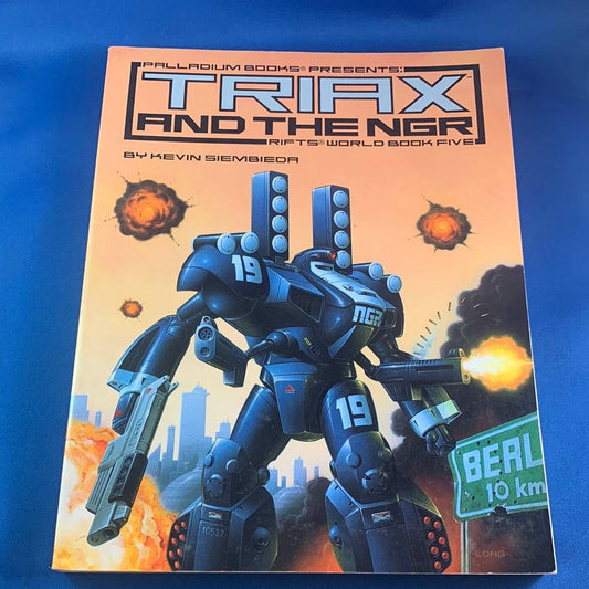RIFTS - WORLD BOOK 5 - TRIAX AND THE NGR - 810 PALLADIUM BOOKS - RPG RELIQUARY