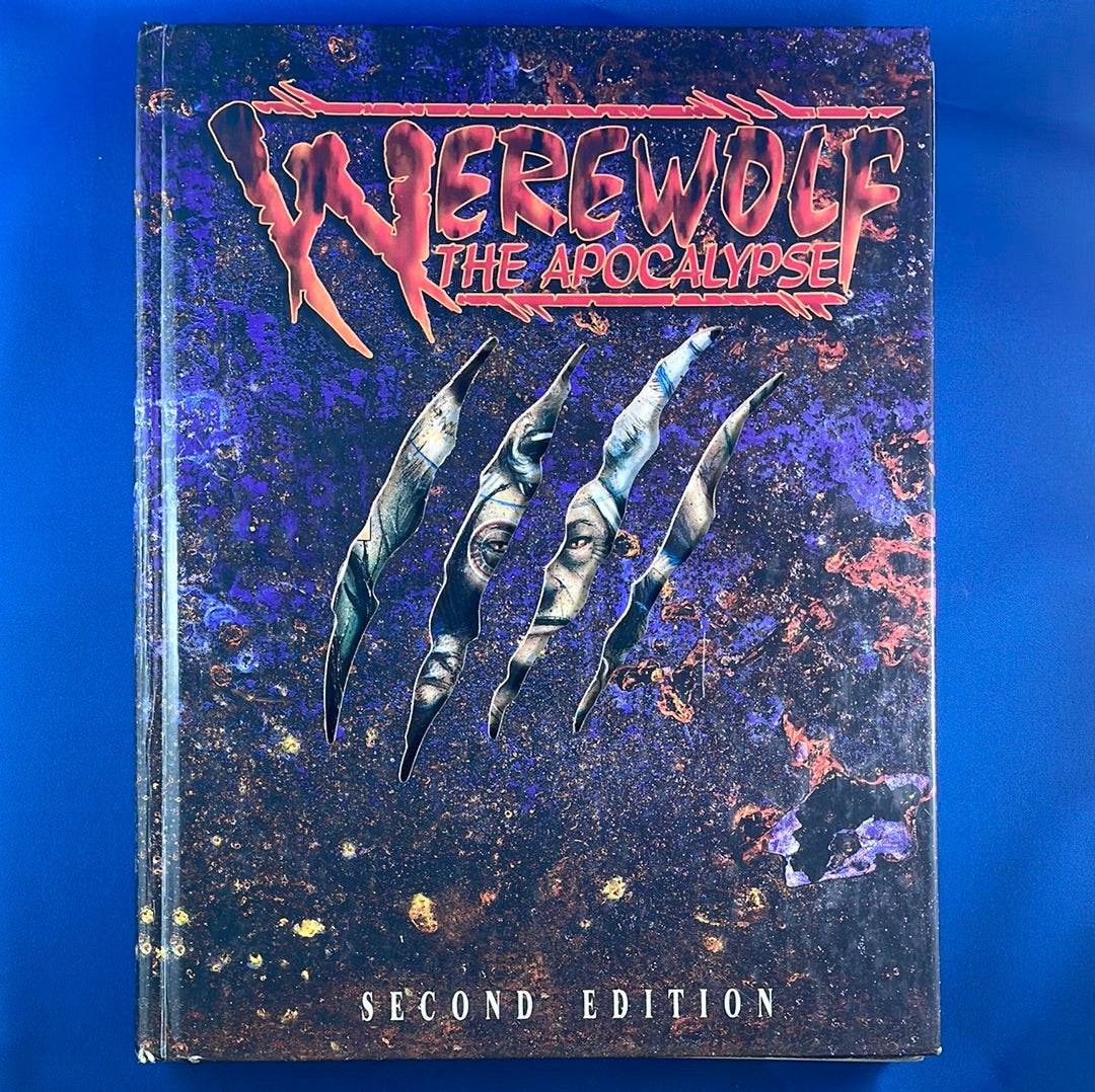 WEREWOLF THE APOCALYPSE - WEREWOLF THE APOCALYPSE - DAMAGE TO SPINE - WW3600 SP WHITE WOLF - RPG RELIQUARY