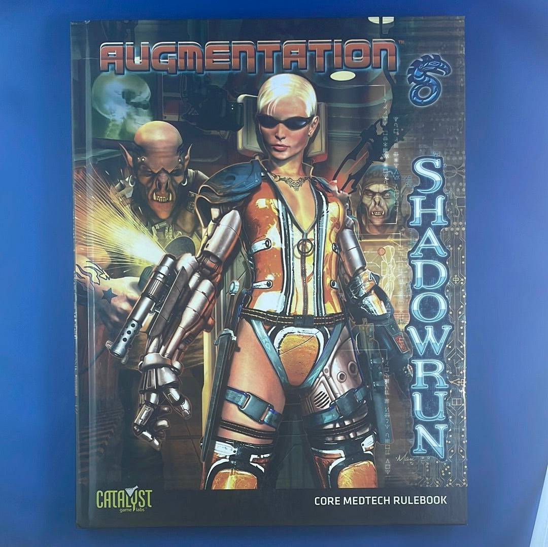 SHADOWRUN - AUGMENTATION - CORE MEDTECH SOURCEBOOK - 26002 CATALYST GAME LABS - RPG RELIQUARY