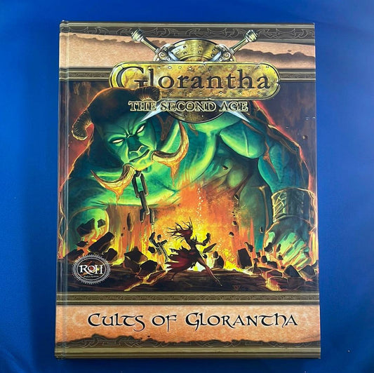 RUNEQUEST II - GLORANTHA THE SECOND AGE - CULTS OF GLORANTHA - MGP8175 MONGOOSE PUBLISHING - RPG RELIQUARY