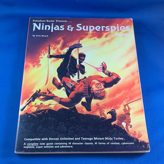 PALLADIUM BOOKS - NINJAS & SUPERSPIES - 525 PALLADIUM BOOKS - RPG RELIQUARY