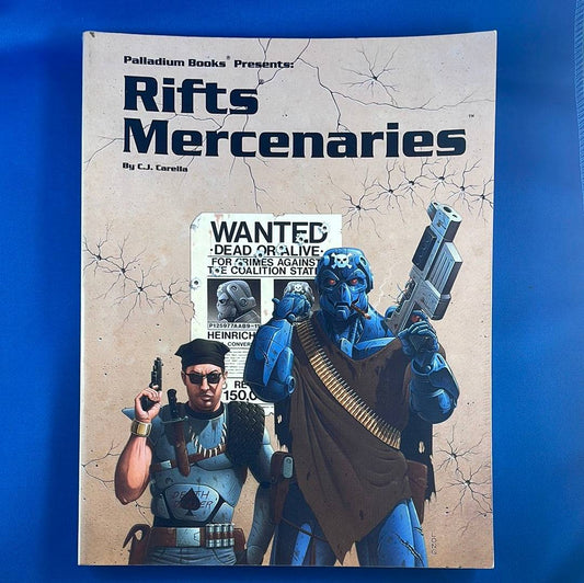 RIFTS - MERCENARIES - 813 PALLADIUM BOOKS - RPG RELIQUARY