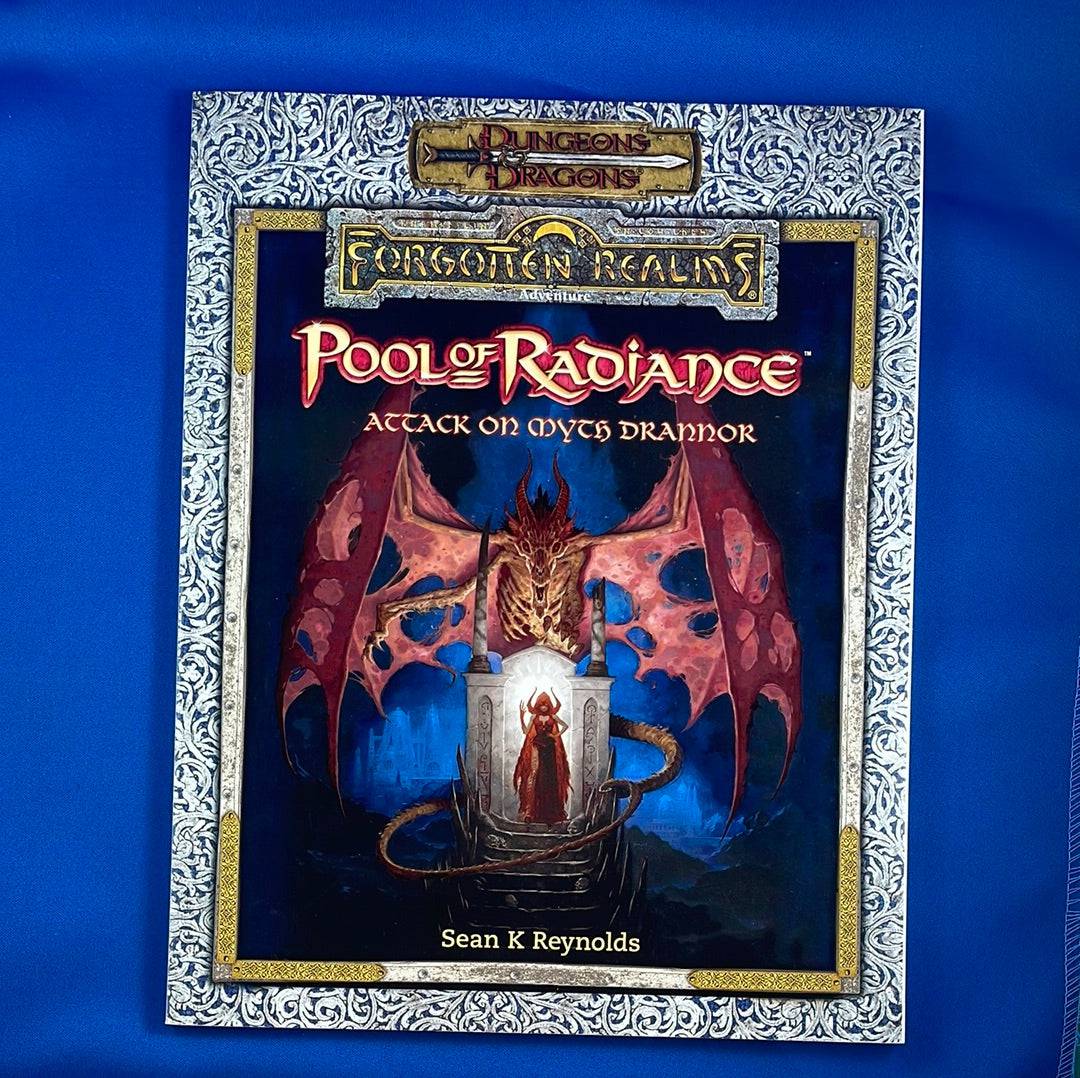 DUNGEONS & DRAGONS - FORGOTTEN REALMS:  - POOL OF RADIANCE - ATTACK ON MYTH DRANNOR - TSR11710 - RPG RELIQUARY