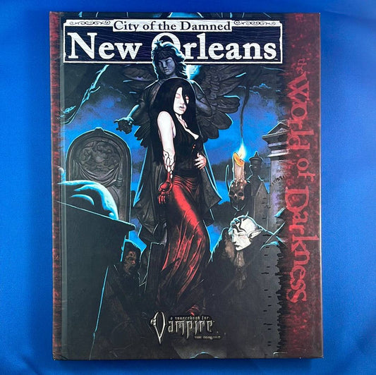 VAMPIRE THE REQUIEM - CITY OF THE DAMNED: NEW ORLEANS - WW25200 WHITE WOLF - RPG RELIQUARY