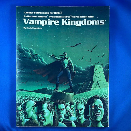 RIFTS - WORLD BOOK ONE - VAMPIRE KINGDOMS - 802 PALLADIUM BOOKS - RPG RELIQUARY