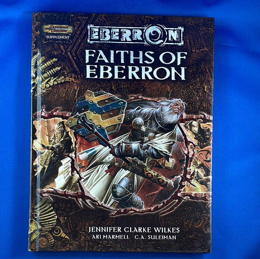 DUNGEONS & DRAGONS - EBERRON - FAITHS OF EBERRON - WTC 953817200 WOTC - WIZARDS OF THE COAST - RPG RELIQUARY