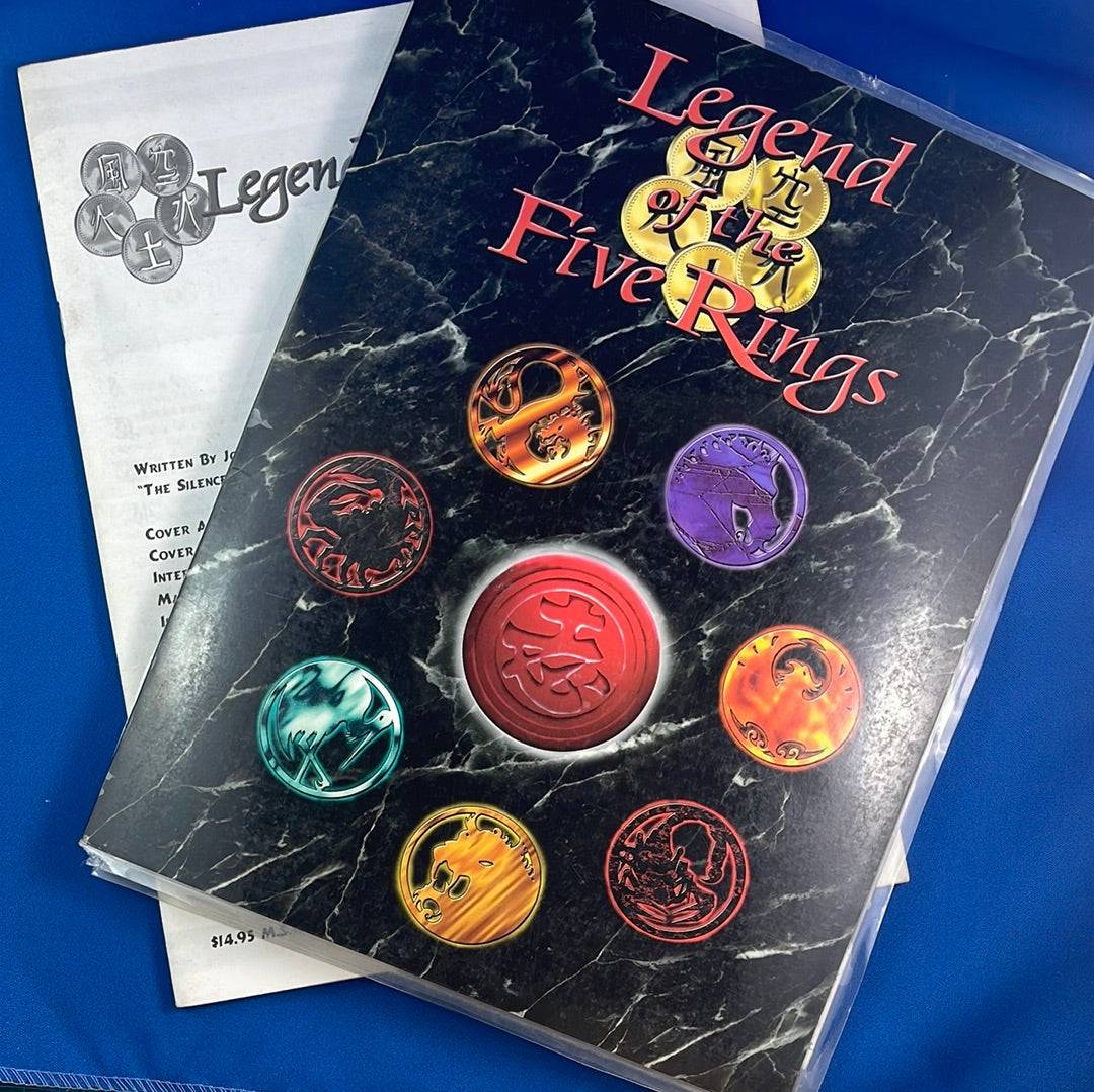 LEGEND OF THE FIVE RINGS - GAMEMASTERS PACK WITH GM SCREEN - AEG 3002 - RPG RELIQUARY
