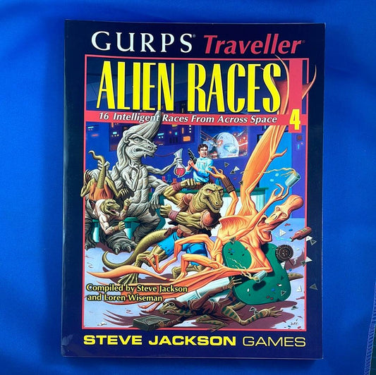 GURPS TRAVELLER - ALIEN RACES 4 - SJG02495 6609 - RPG RELIQUARY