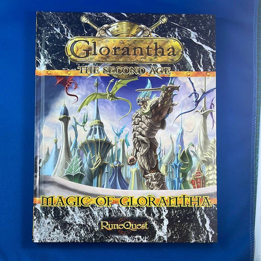 RUNEQUEST II - GLORANTHA THE SECOND AGE - MAGIC OF GLORANTHA - MGP8107 MONGOOSE PUBLISHING - RPG RELIQUARY