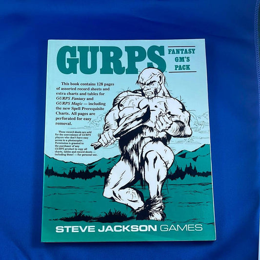 GURPS - FANTASY GM'S PACK - SJG00895 6047 STEVE JACKSON GAMES - - RPG RELIQUARY