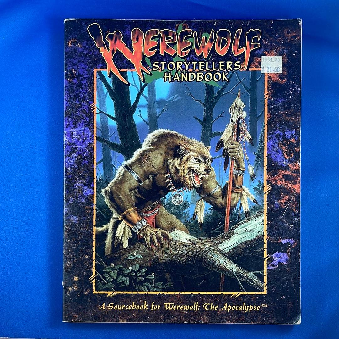 WEREWOLF THE APOCALYPSE - WEREWOLF STORYTELLERS HANDBOOK - WW3205 WHITE WOLF - RPG RELIQUARY