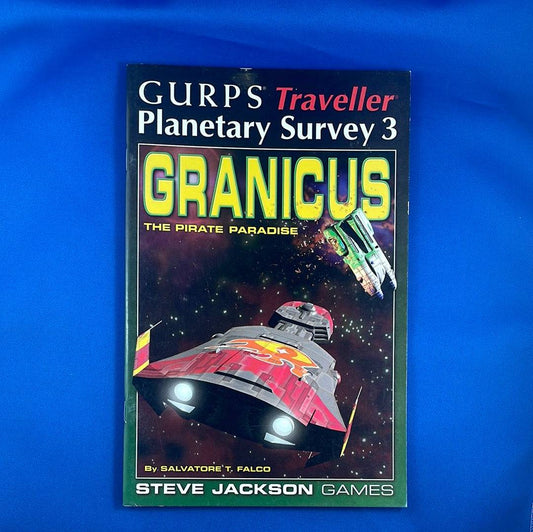 GURPS TRAVELLER - PLANETARY SURVEY 3: GRANICUS THE PIRATE PARADISE - SJG00895 6803 - RPG RELIQUARY