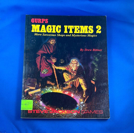 GURPS - MAGIC ITEMS 2 - SJG01695 - 6512 STEVE JACKSON GAMES - - RPG RELIQUARY