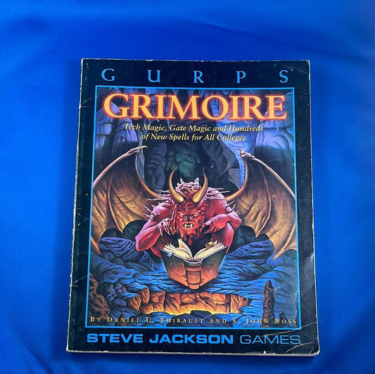 GURPS - GRIMOIRE - SJG01695 - 6514 STEVE JACKSON GAMES - RPG RELIQUARY
