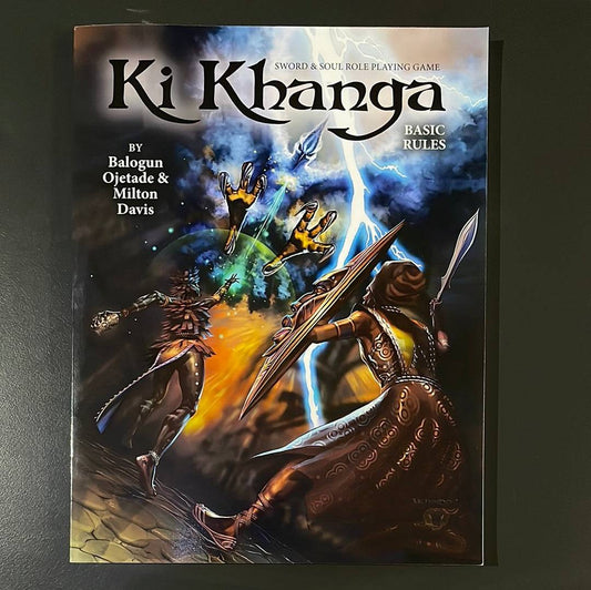 KI KHANGA - THE SWORD & SOUL ROLEPLAYING GAME - BASIC RULES - RLP52500 ROARING LION PRODUCTIONS - RPG RELIQUARY