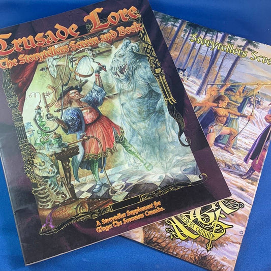 MAGE THE SORCERORS CRUSADE - STORYTELLERS SCREEN AND BOOK - WW4801 - RPG RELIQUARY