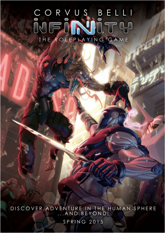 INFINITY - THE ROLEPLAYING GAME CORE RULEBOOK - MUH050206 - RPG RELIQUARY